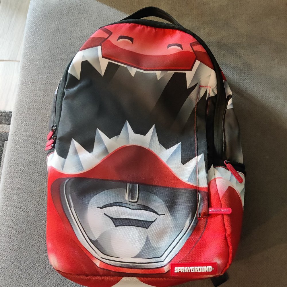 Red Ranger Sprayground backpack
